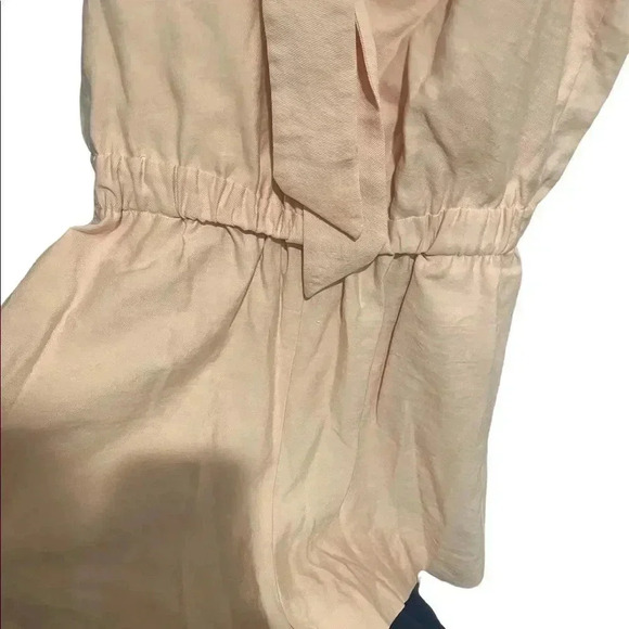 Zara jumpsuit‎ tie knot front short sleeve size Small - Picture 5 of 7